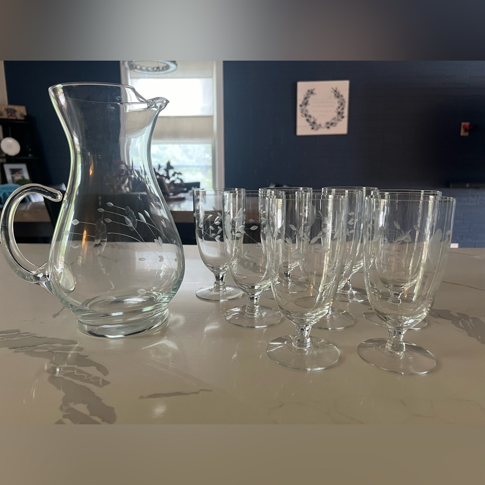 Princess House Ice Tea Set